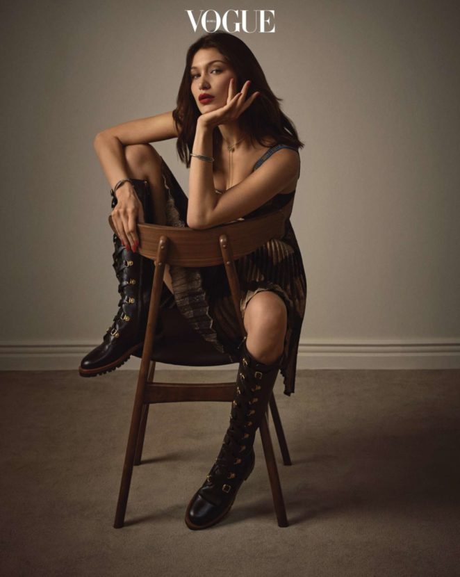 Bella Hadid - Vogue Korea Magazine (January 2018)